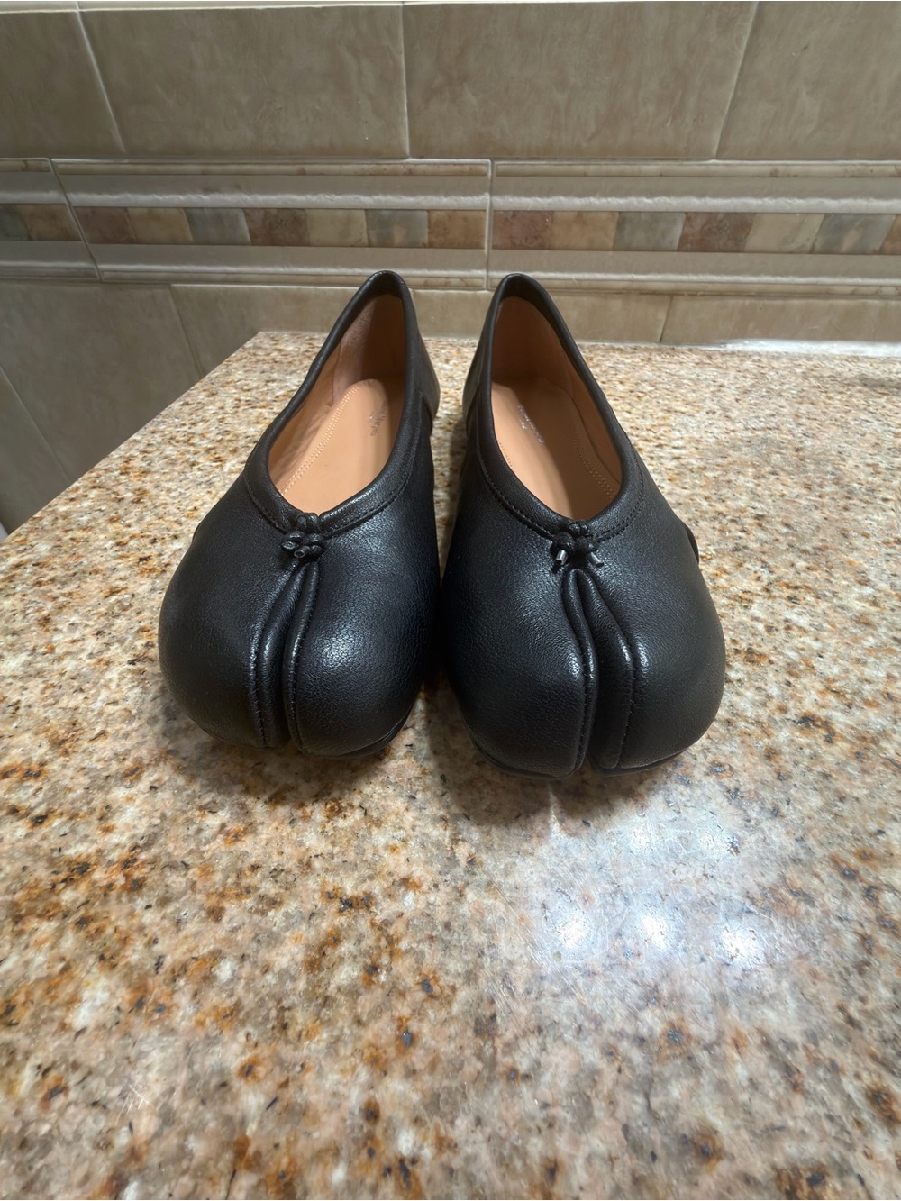 Maison Margiela black Tabi ballet flats size 38EU/7.5 US W